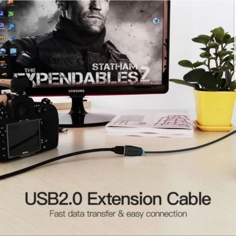 Vention CBCBI 3.0M Kabel USB Extension 2.0 Gold Plated 300cm Cable