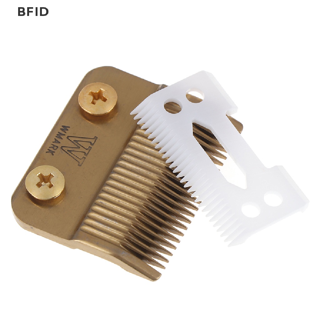 [BFID] 1set Hair Clipper Blade Golden Dengan Pisau Keramik Untuk Cordless Clipper [ID]