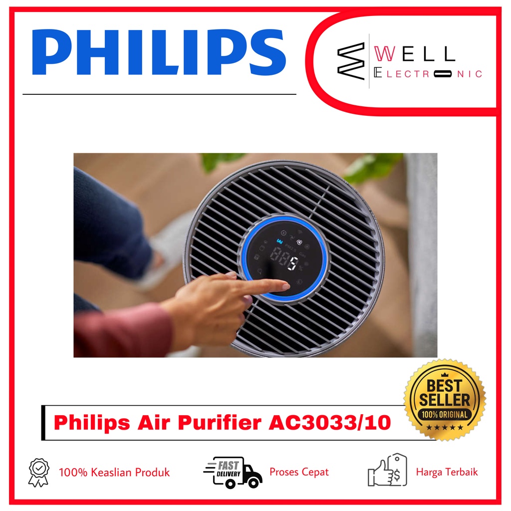 Philips AC3033/10 Air Purifier 3000i Series AC 3033 - Garansi Resmi 2 Tahun