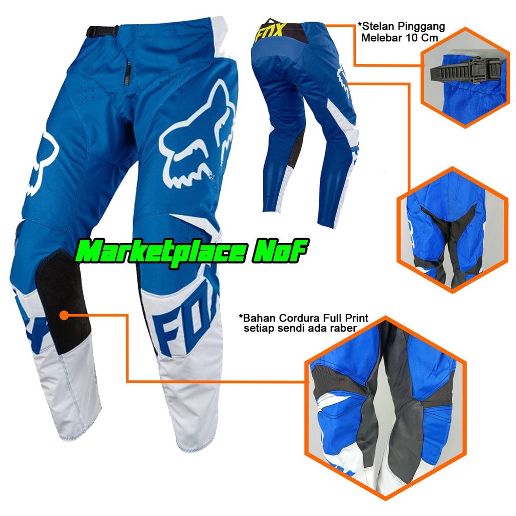 Celana trail adventure motor motocross cross trabas jersey cros enduro Pants sepeda tril pria dewasa