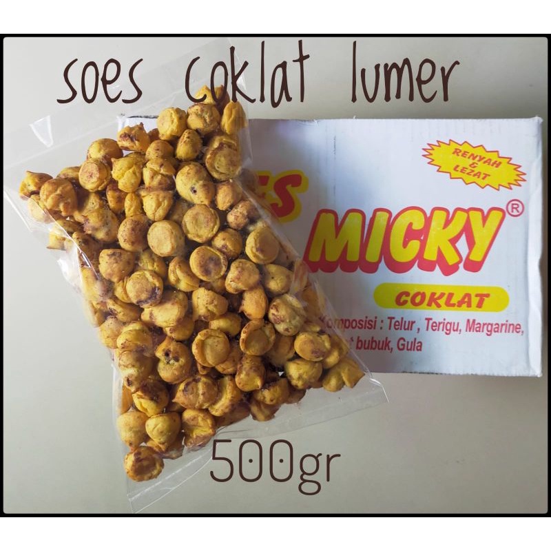 

soes coklat lumer