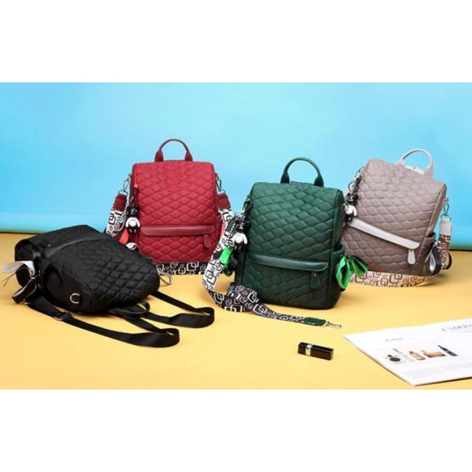 Kito.ID Tas Ransel Wanita Korea Multifungsi Anti Maling Terbaru Ori