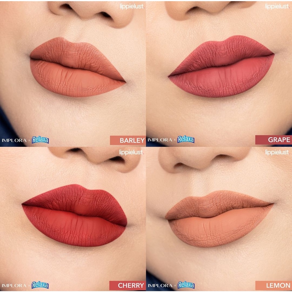 ❤ MEMEY ❤ IMPLORA X Relaxa Matte Lip Cream