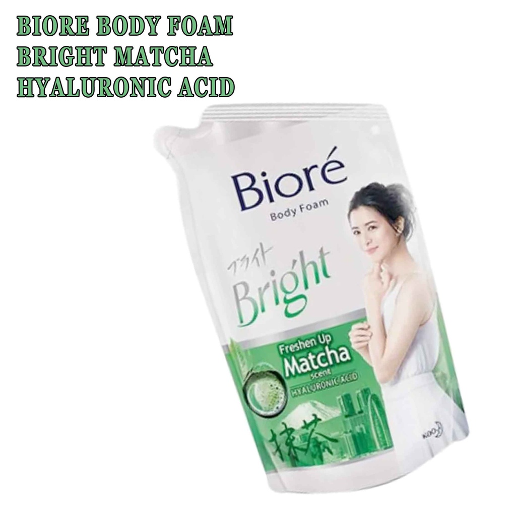 Biore *body foam *bright /matcha *400 ml