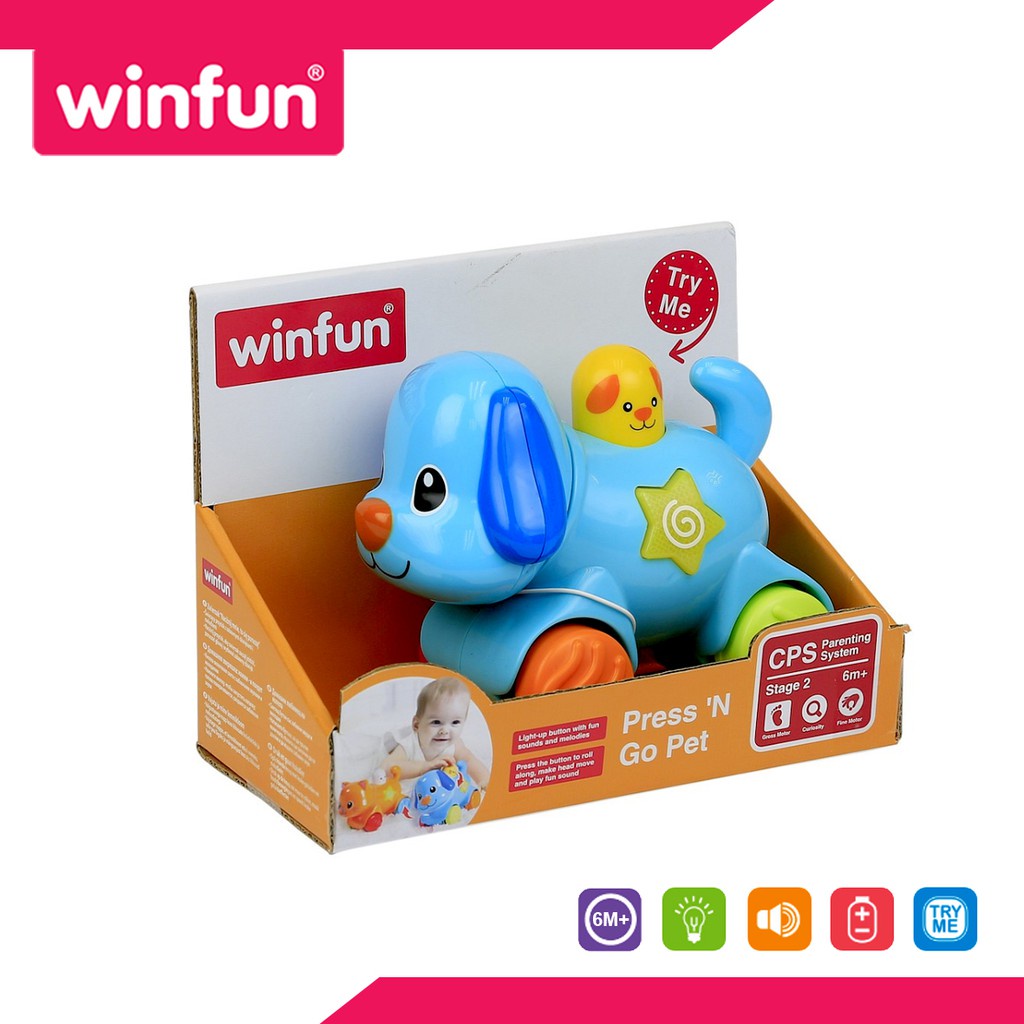 WINFUN PRESS 'N GO PETS PUPPY 0733 / W000733