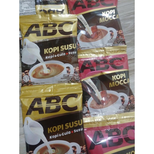 

Kopi ABC susu sachet 1 Renceng (10 pcs)