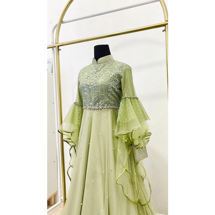 Arumi Dress | Gaun Pesta | Dress Kondangan | Dress Maternity | dress maternity hijab | gaun maternity