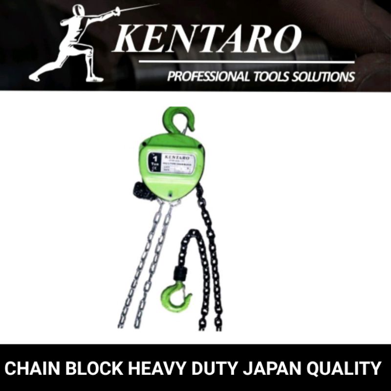 chain block 10T X 3METER heavy duty kentaro Japan quality