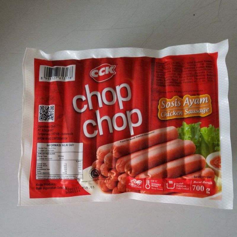 

CHOP CHOP sosis ayam 700gr isi 30