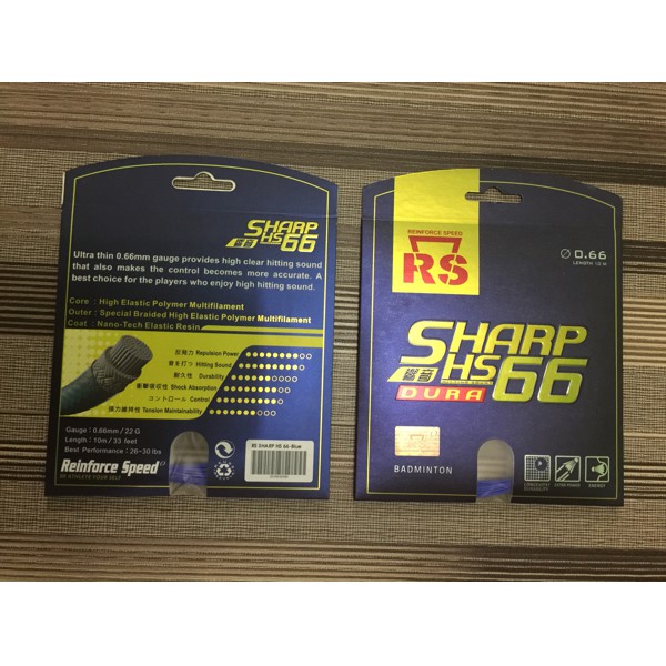 Senar Badminton RS Sharp HS Dura 66