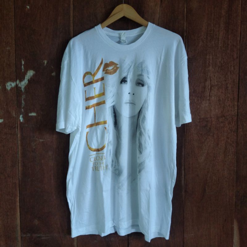 baju kaos band second cher close the truth tour 2014
