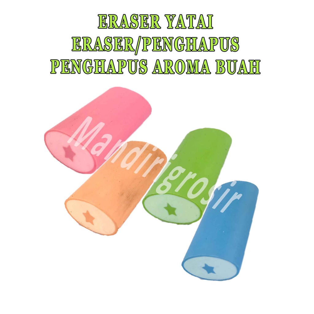 Penghapus * Eraser Yatai * Penghapus Aroma Buah * Eraser 6536