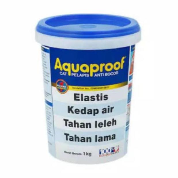 Bayar Ditempat AQUAPROOF WATERPROOFING 1 KG Aquaproof cat pelapis anti bocor 1kg 