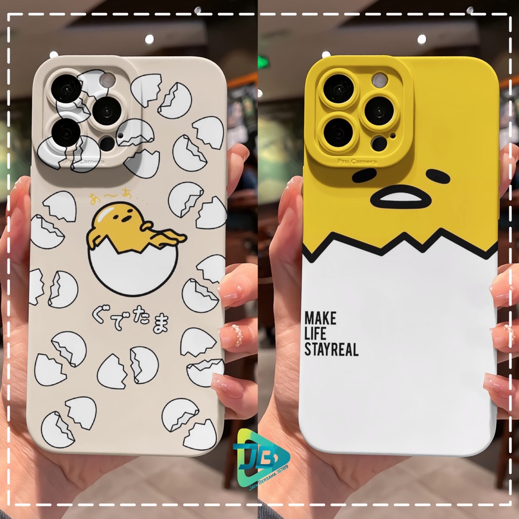 custom case softcase silikon procamera gudetama custom infinix smart 4 5 6 plus hot 8 9 10 10s 11 12 12i play note 8 10 11 12 pro JB6649