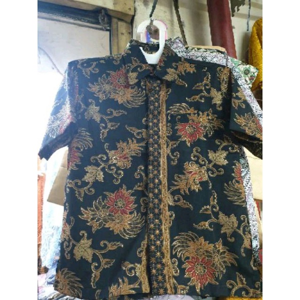 Kemeja Batik Anak Laki-Laki Lengan Pendek