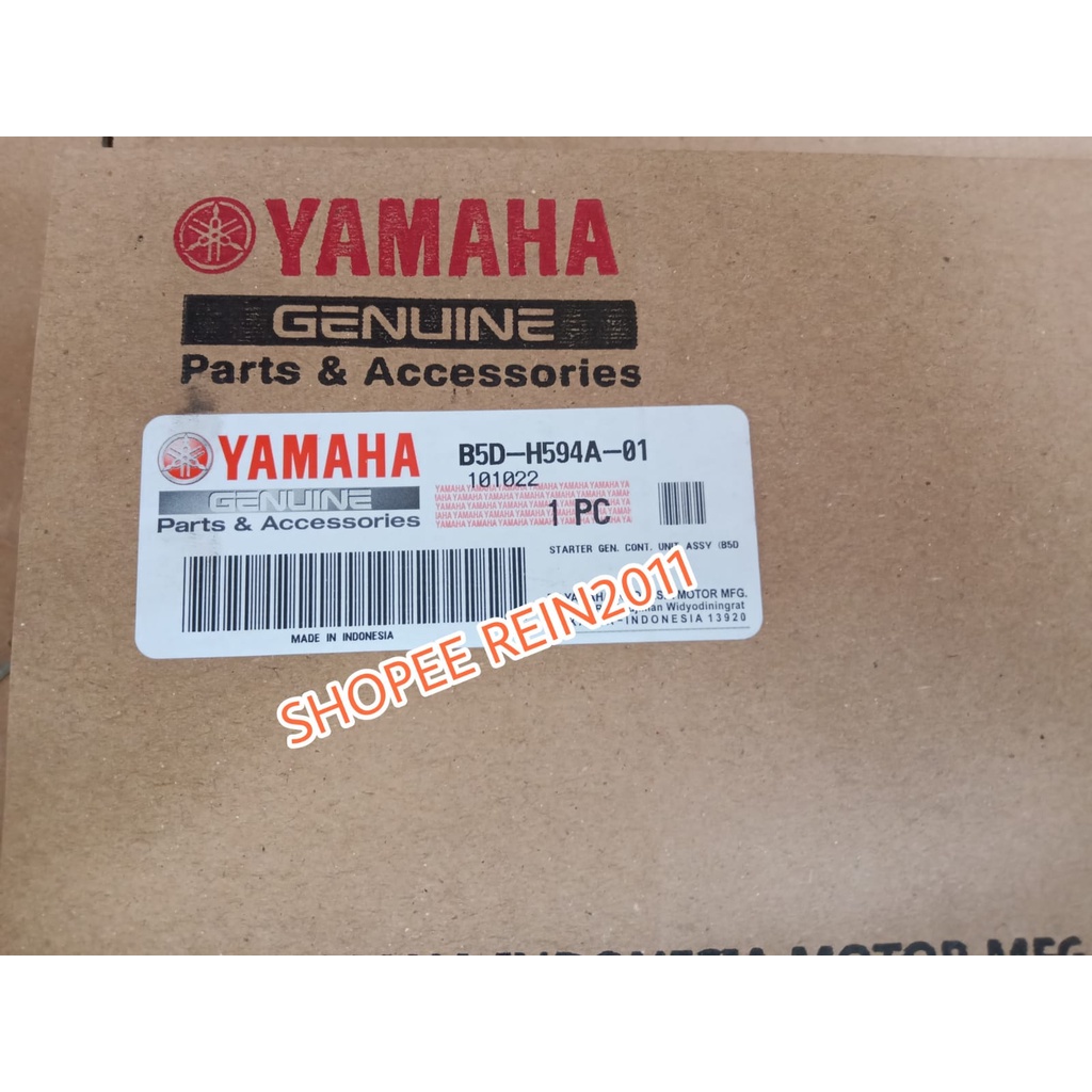 ECU SGCU FREEGO FREE GO NON KEYLESS ASLI ORIGINAL YAMAHA B5D H594A 01
