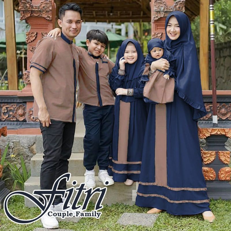 Couple Gamis Lebaran 2024 || Sarimbit Keluarga Terbaru 2024 || Couple Keluarga Fitri