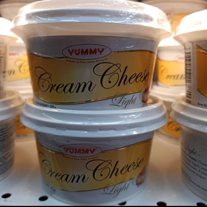 

Yummy cream cheese light 200gr