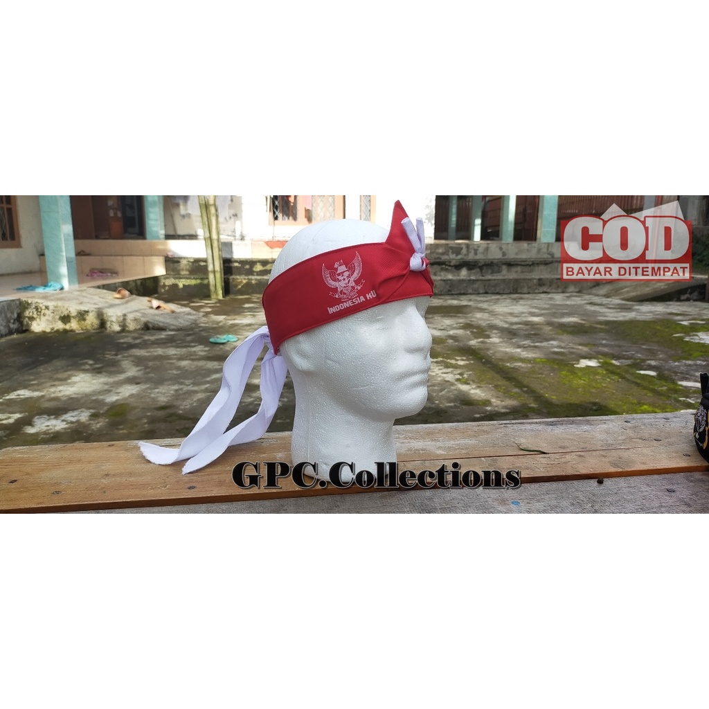 Blangkon Dewasa Bolong Motif Garuda - Ikat Kepala Dewasa Motif Garuda COD