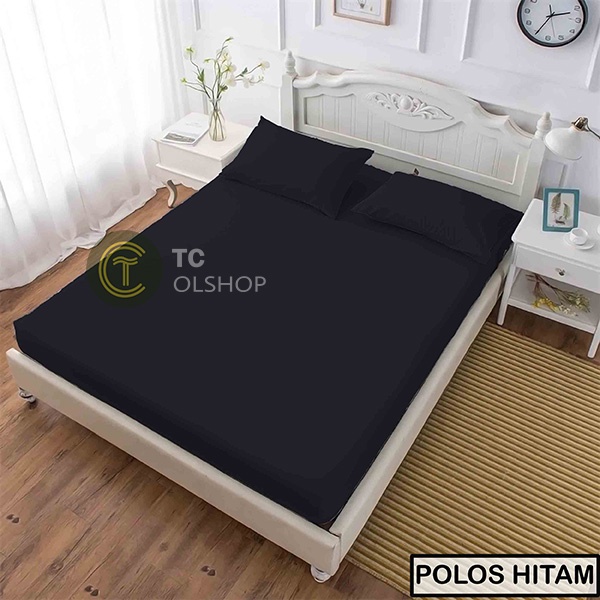 (PROMO) SPREI HOMEMADE SPRAI MURAH POLOS EMBOS 160X200 180X200 SPREI SAJA