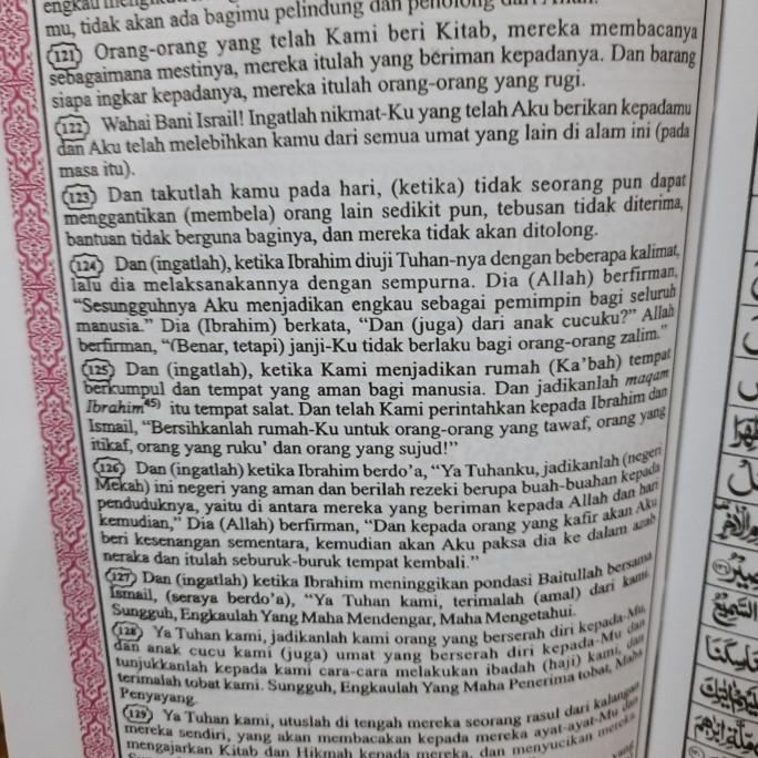 al quran mujazza terjemah perjuz besar 30juz