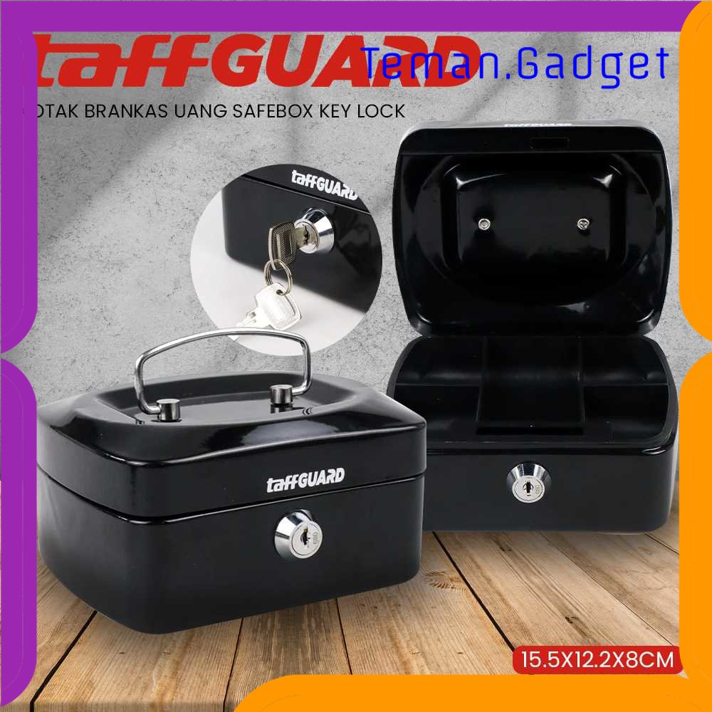 TG-BRK TaffGUARD Kotak Brankas Uang Safebox Key Lock 15.5x12.2x8cm - JJZS66