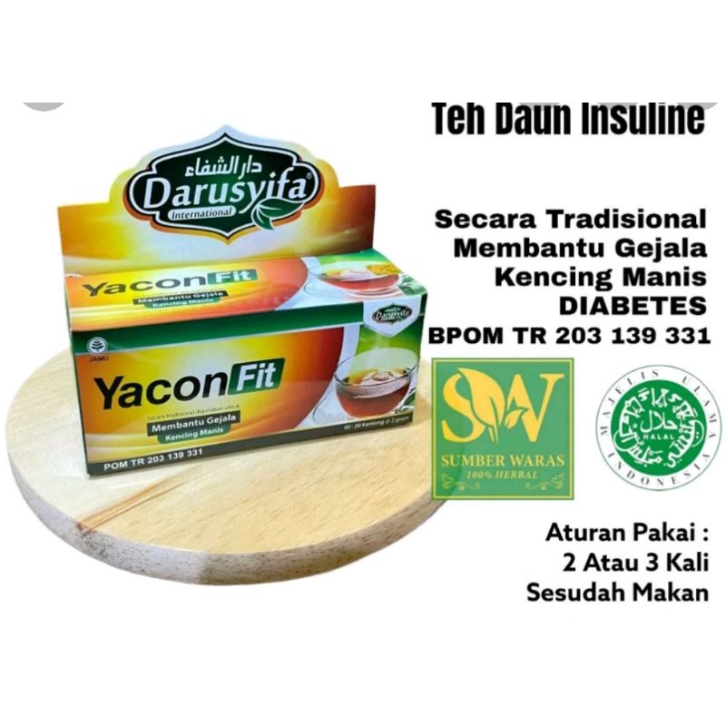 

Teh celup daun insulin/teh yakon