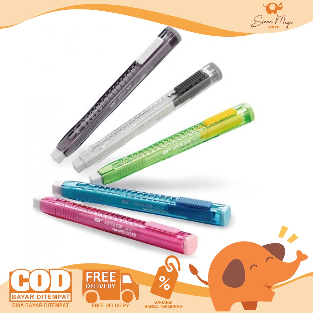 

SDI Penghapus Pensil Autolock Eraser + Refill GPE-25VP Murah