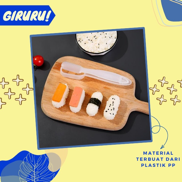 Cetakan Pembuat Nasi Sushi Berbentuk Bola / Cetakan Sushi Bento Onigiri / Cetakan Pembuat Nasi Bento Bola Onigiri / Sushi Rice Mold / Cetakan Sushi Anti lengket &amp; Tahan Panas / Onigiri Mold / Sushi Bento Mold / Cetakan Serbaguna Berbahan Plastik PP