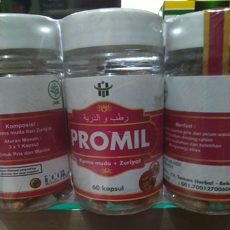 

herbal promil 60 kapsul original