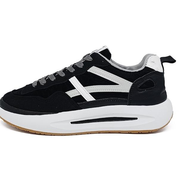 CAG.05Ja23ᶻ ◦ 1489 - Alpha Black - Sepatu Sneakers Running Sport - D12