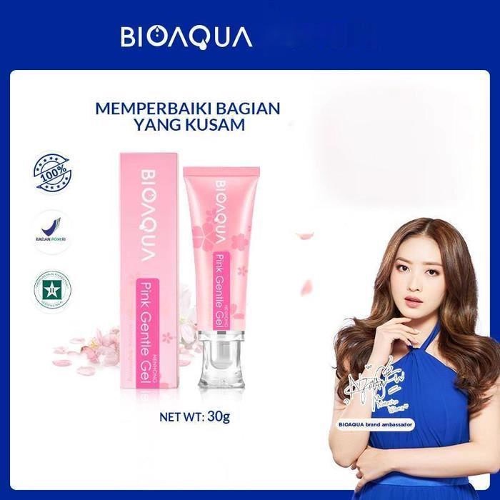 NAJMIA BIOAQUA Nenhong Cream 30g | Pink Gentle Gel Nenhong Bio Aqua