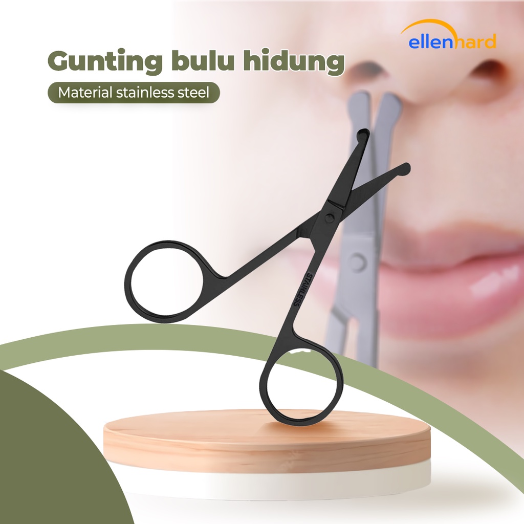 Gunting Pencukur Bulu Hidung Alat Penghilang Rambut di Hidung Stainless