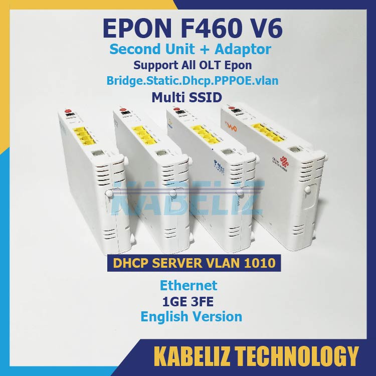 ONU EPON V6 ONT WIFI  MODEM WIFI MURAH SECOND GIGABYTE SUPPORT ALL OLT EPON HIOSO HSGQ SUPPORT BRIDGE ONU EPON ZTE F460 V6 ROUTER ZTE