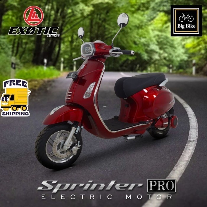 Sepeda Motor Listrik Vespa Listrik Sprinter Pro Pacific Exotic