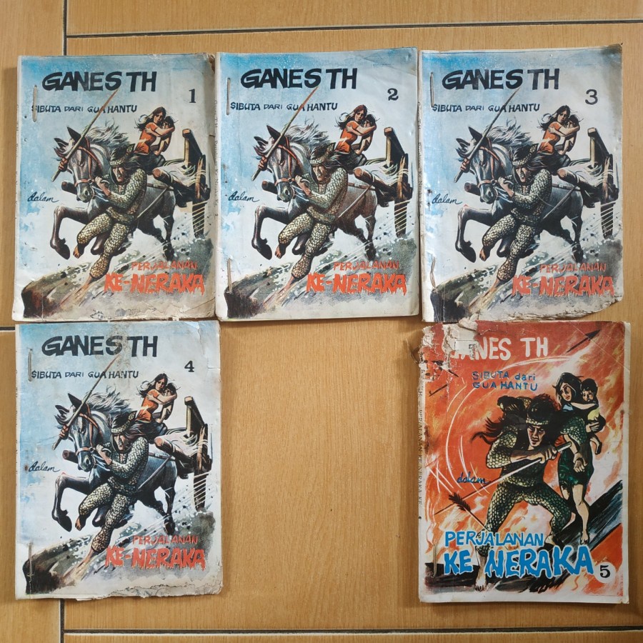 Komik Si Buta Perjalanan ke Neraka Ganes Th