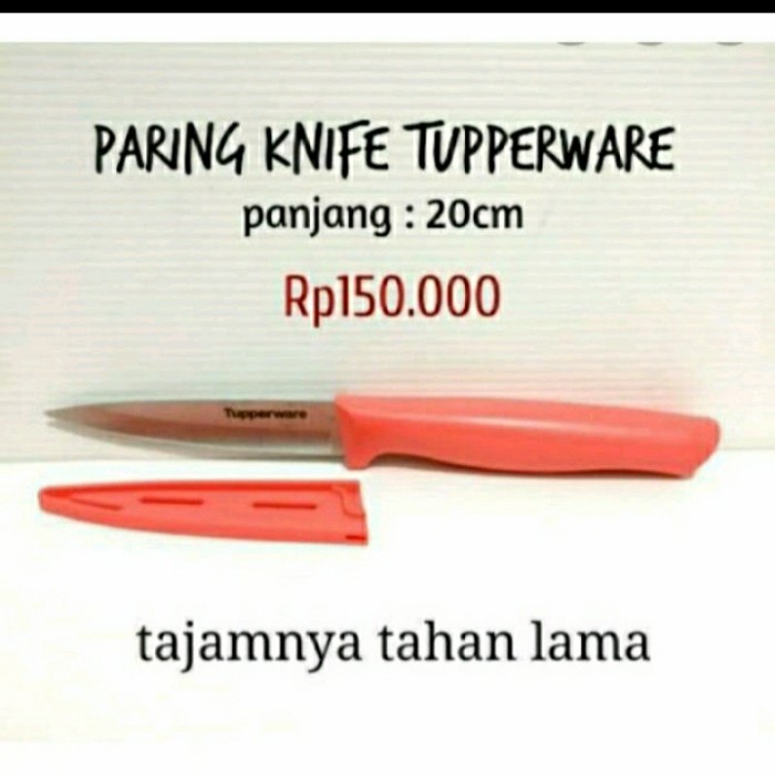 [Pisau Dapur] Pisau Paring Knife Tupperware [Knife]