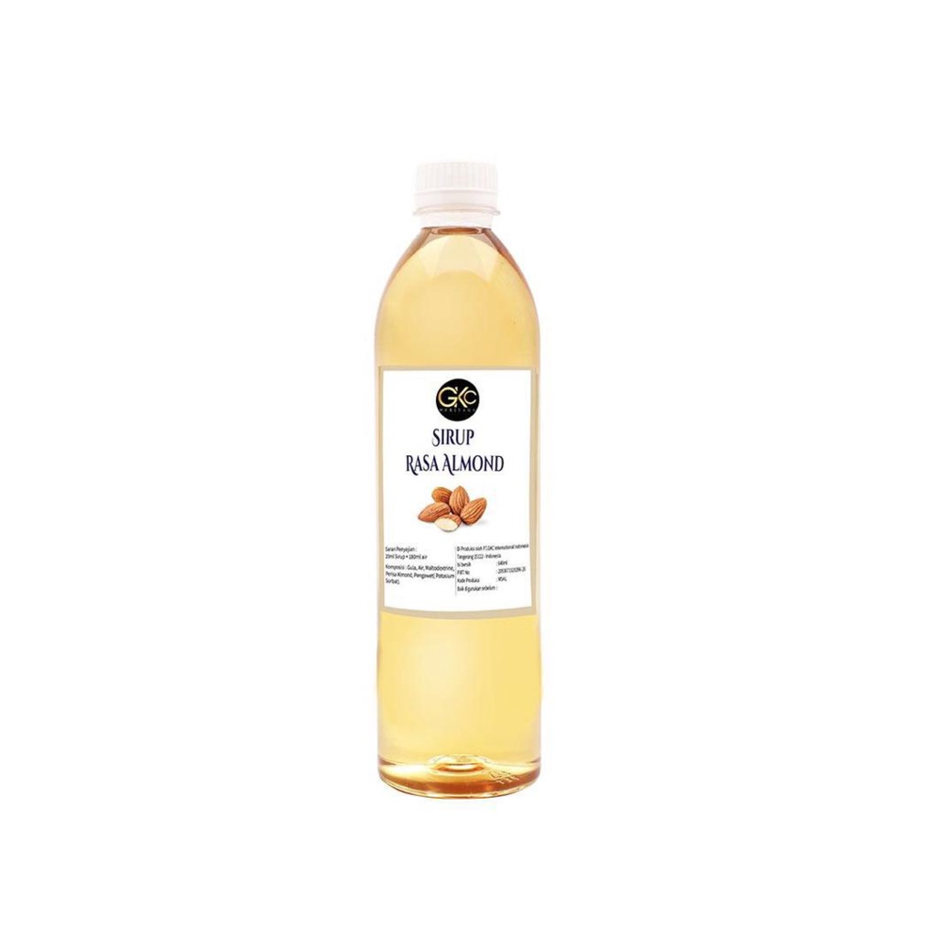 Sirup Almond / Almond Syrup Minuman GKC Heritage 640 ml (Import Quality)