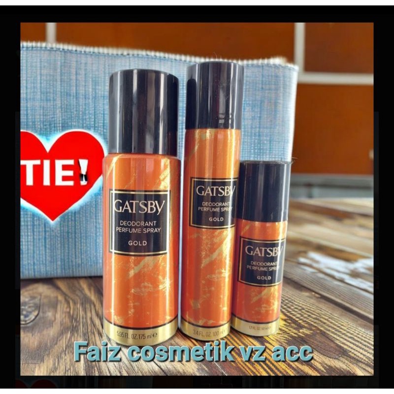 Gatsby Deodorant Parfume Spray 175ml,(Jumbo Besar)