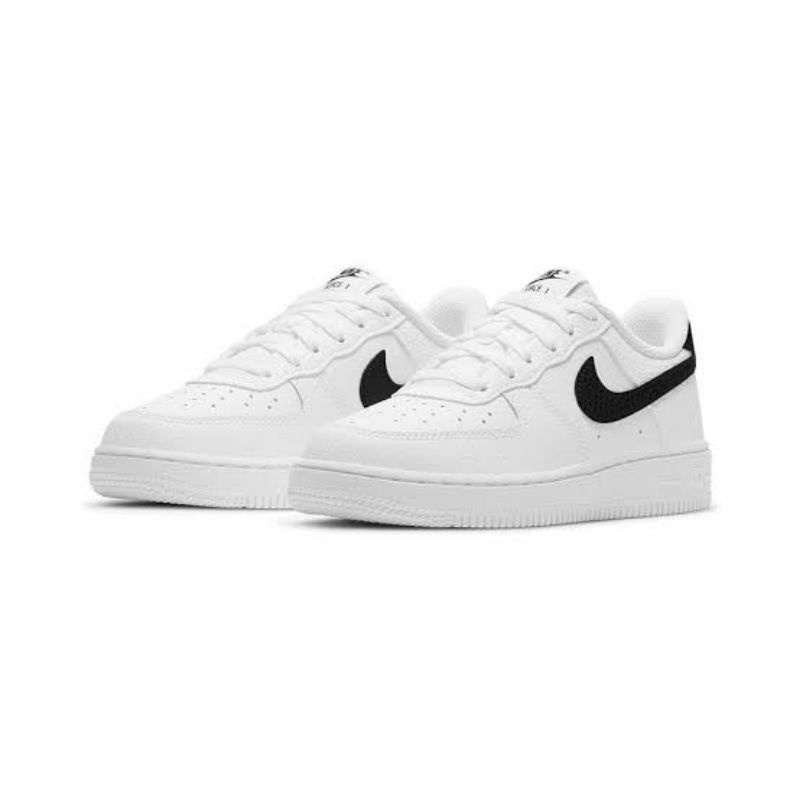 NIKE AIR FORCE 1 '07 WHITE BLACK ORIGINAL RESMI