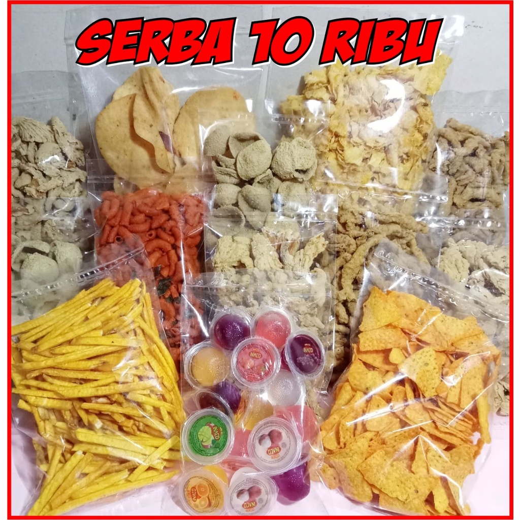 

PROMO SNACK SERBA 10RB SEMUA VARIAN!!!