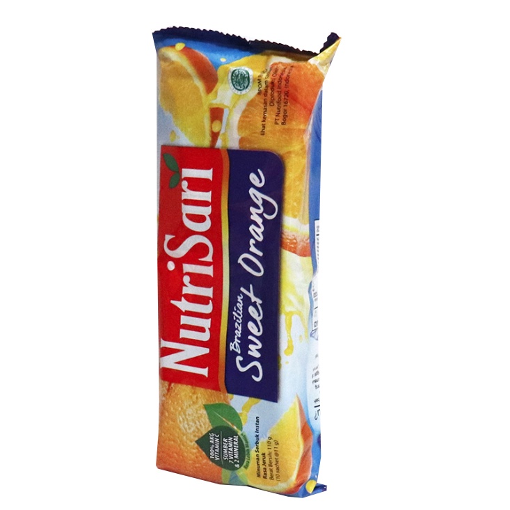 Nutrisari 10sachet Nutri Sari Jeju Orange Brazilian Sweet Orange Jeruk Nipis Hijau Minuman Serbuk Instan Powder Rasa Jeruk Orange Juice Jus