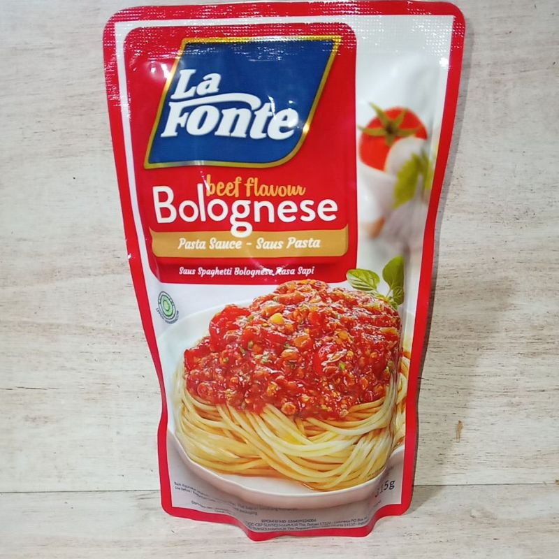 

La Fonte Saus Sauce Pasta Bolognese 315gr Beef Flavour