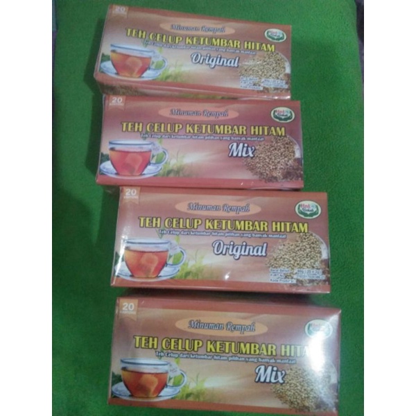 

Teh Celup Ketumbar Hitam (Original & Mix)