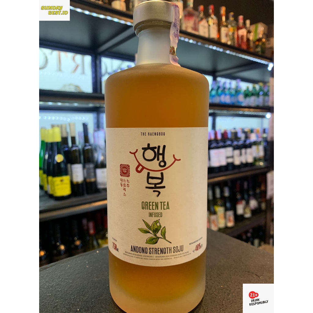 Jual Andong Strength Soju Green Tea 750mL Shopee Indonesia