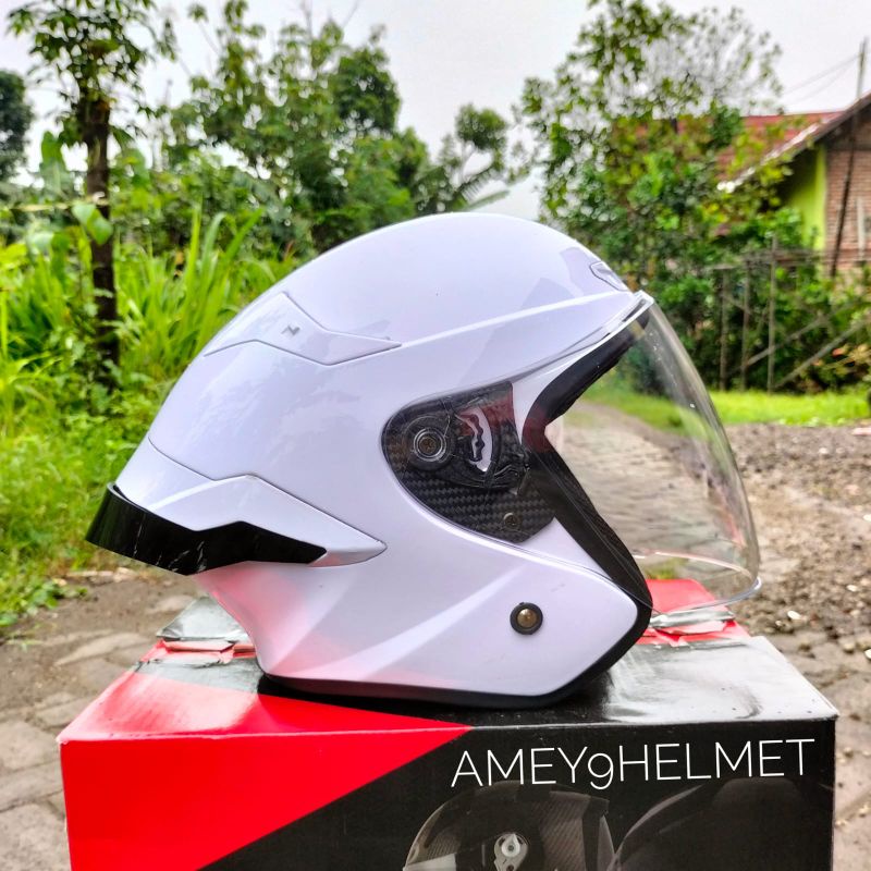 Jual Helm Half Face Paket Ganteng TTC Arl Merk AJK Original Sni