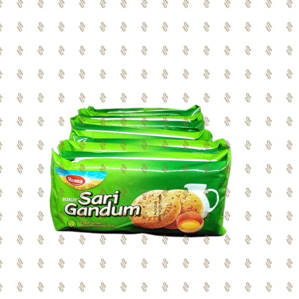 

Roma Sari Gandum Renceng 39gr - Pak isi 10 Pcs