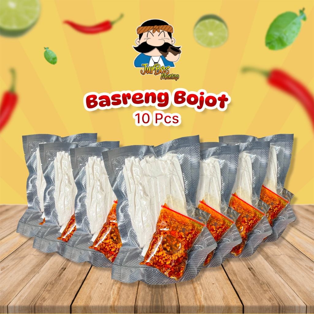 Paket Basreng Sambal Bojot (Mentah) Isi 10pcs