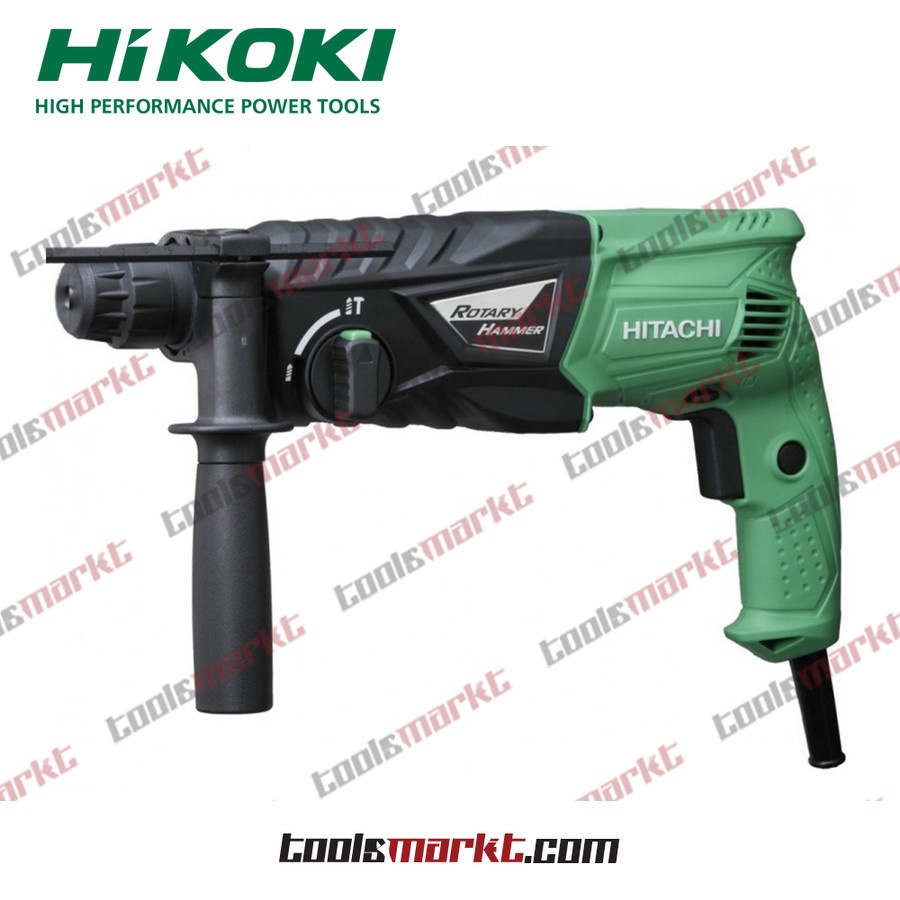HIKOKI Mesin Bor Beton DH28PBY Rotary Hammer Drill DH 28 PBY SDS PLUS Hitachi Koki