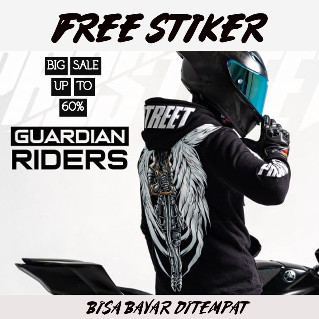 hoodie prostreet guardian rider blood flower v2 sweater sunmori white devil original jaket motor tou